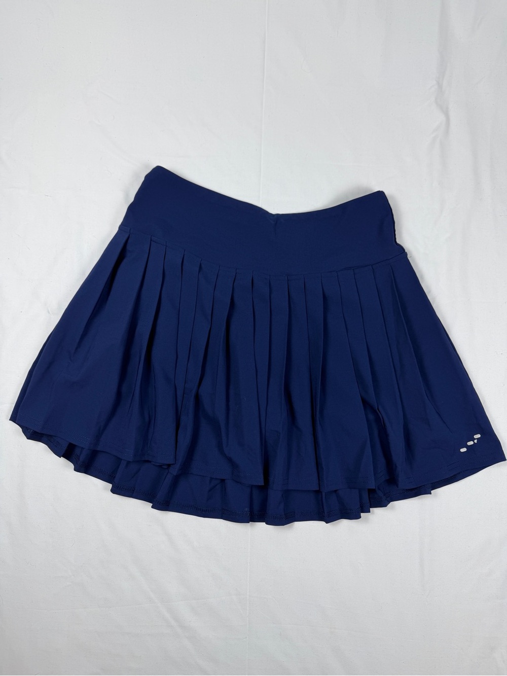 BCG Club Sports Navy Pleated Tennis Skort Size M Built In Shorts Athletic